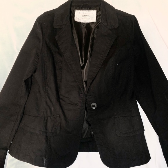 just jeans blazer